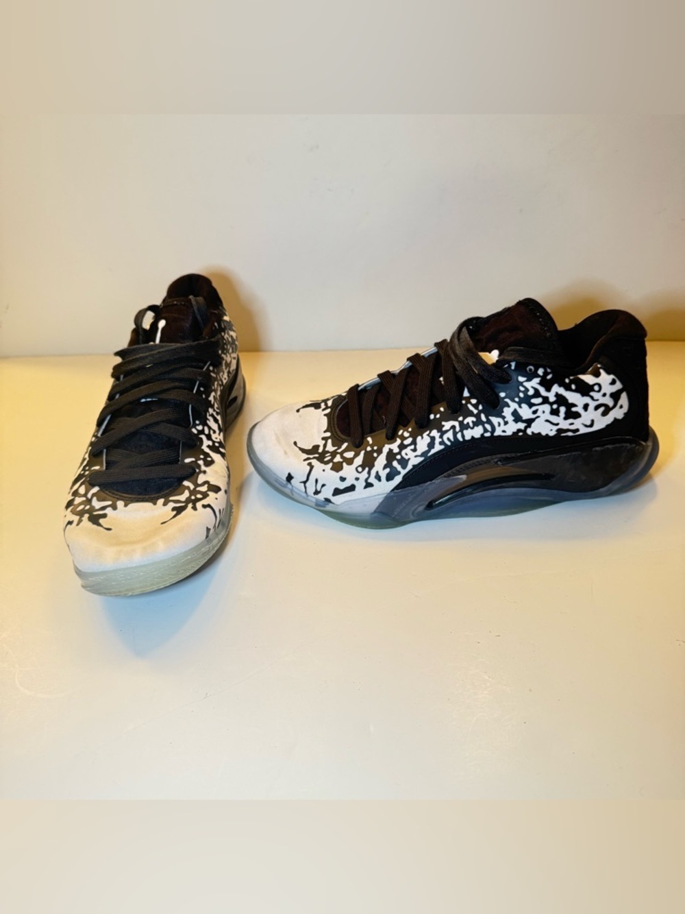 Jordan Kids Black and White Sneakers